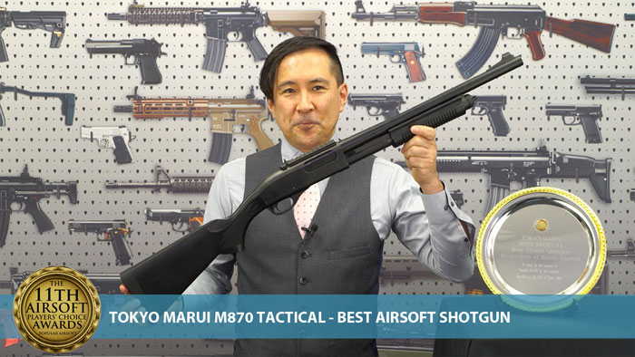 TOKYO MARUI M870 TACTICAL Best Airsoft Shotgun (Regardless of Power Source)