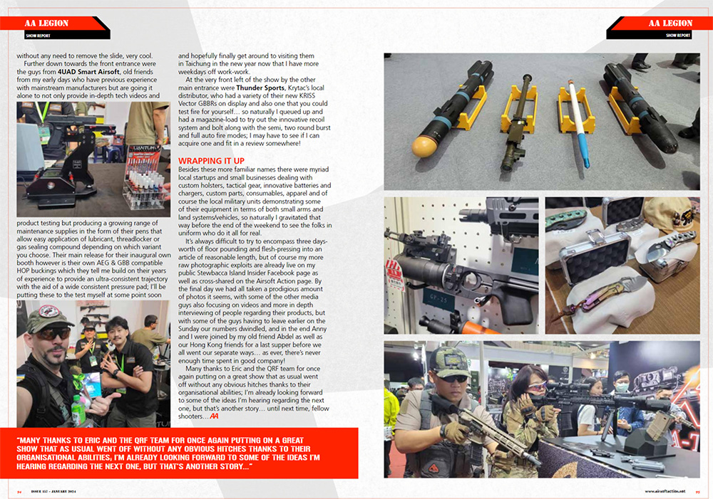 Airsoft Action Magazine January 2024 Issue 06