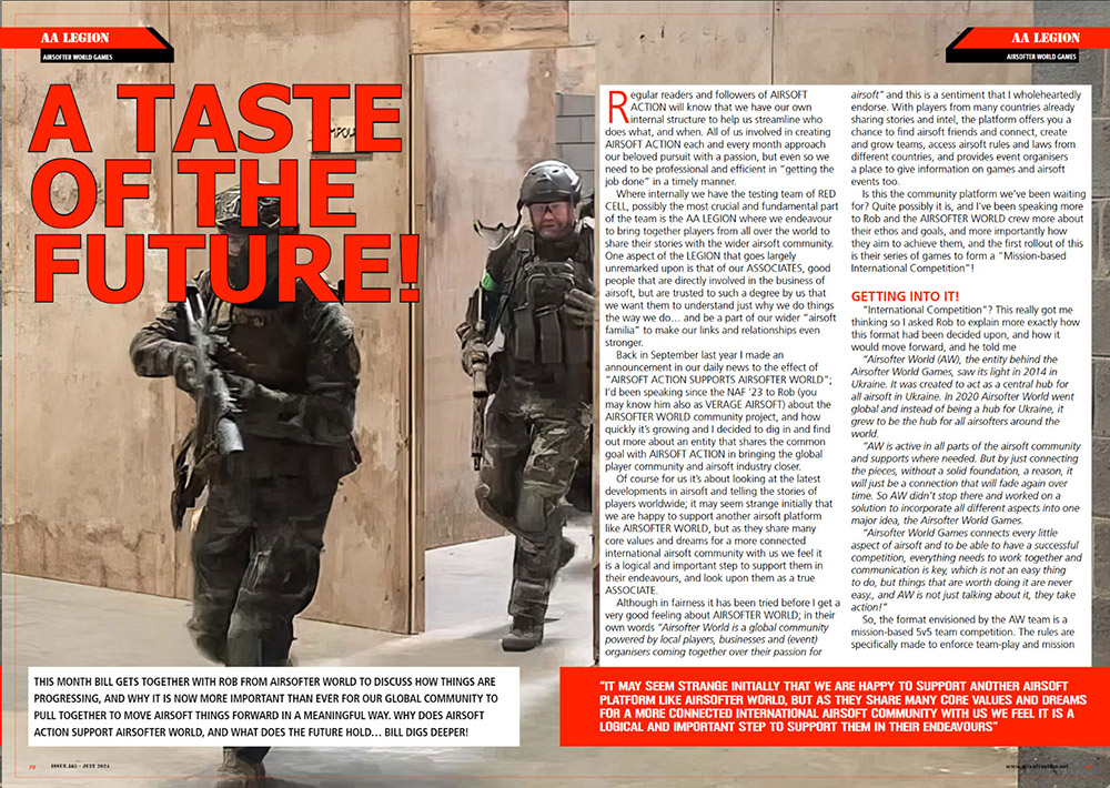 Airsoft Action Magazine July 2024 Issue 07