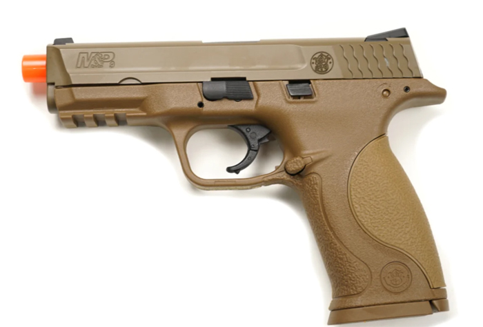 Airsoft Atlanta: S&W M&P 9 GBB Pistol In Tan