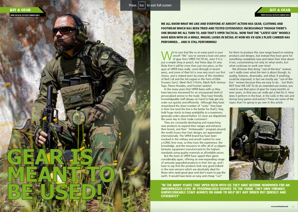 Airsoft Action Magazine September 2023 Issue 02