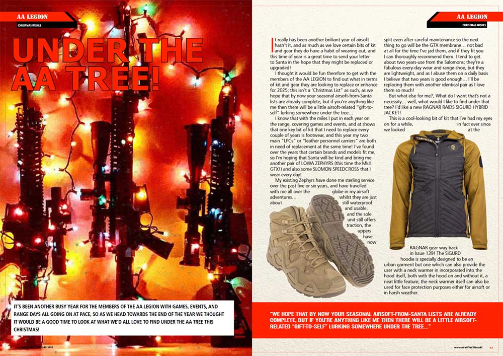Airsoft Action Xmas 2024 Issue 04