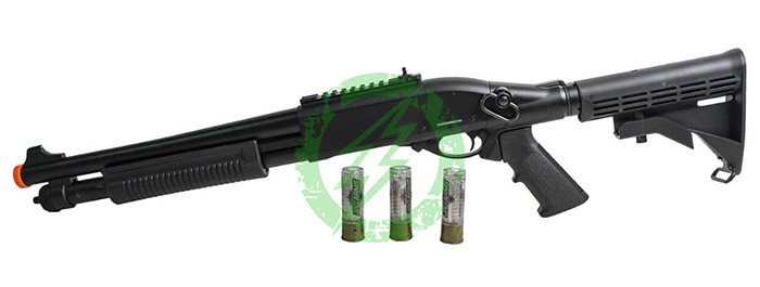 Amped Airsoft JAG Arms Scattergun TS Series Gas Shotgun 02