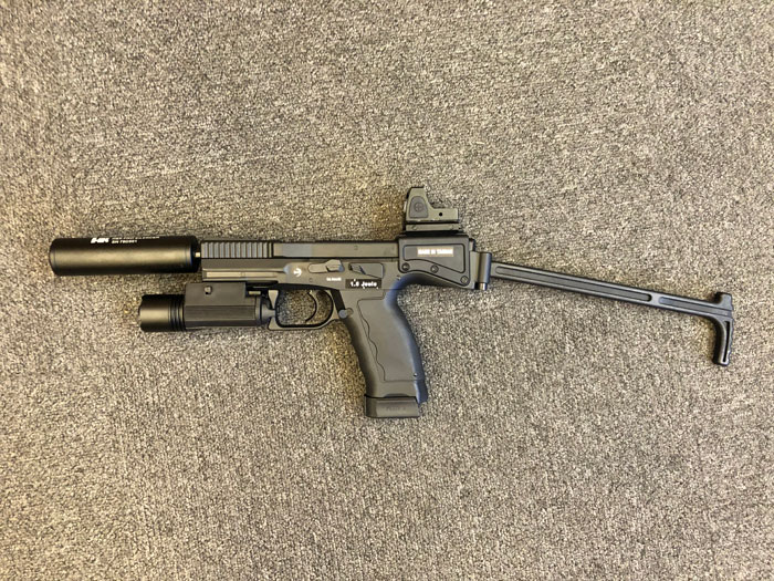 ASG B&T USW A1 CO2 Blowback 45