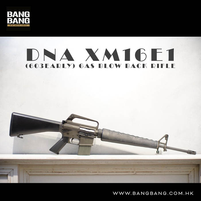 Bang Bang HK DNA XM16E1(603Early) Gas Blowback Rifle 02
