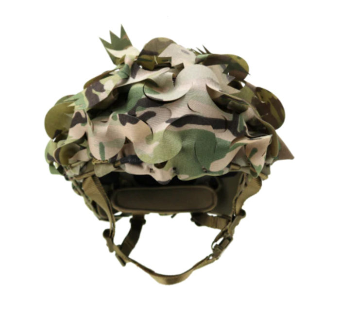 Beez Combat Systems Predator Ghillie Helmet Cover  04