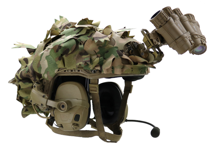 Beez Combat Systems Predator Ghillie Helmet Cover 02