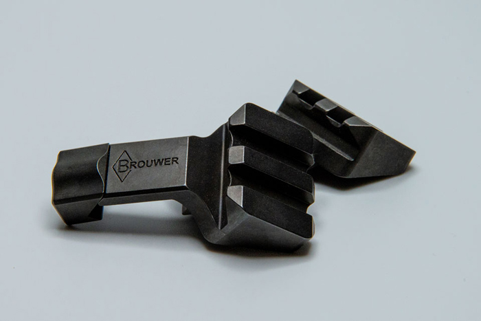 Brouwer 0.250” Rise 45 Degree Offset Mount For BUIS