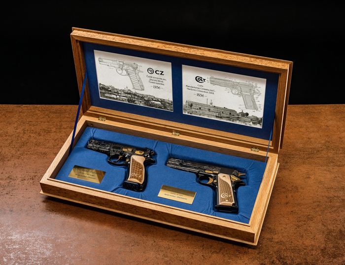 Limited Edition Colt 1911 and CZ-75 02