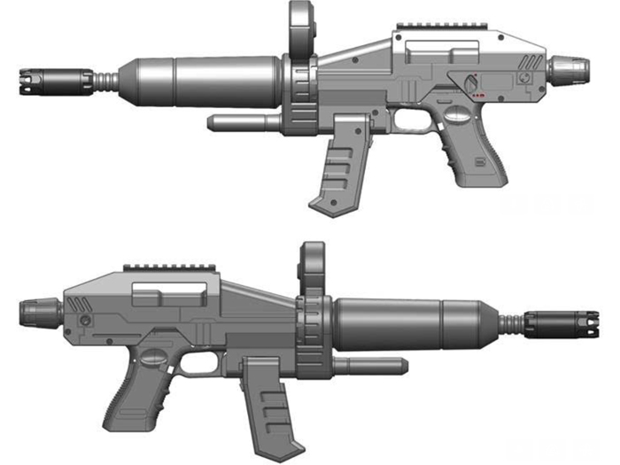 DYTAC OMG RX-78 XBR-M-79-07G Beam Rifle Conversion Kit For TM G18C GBB 09