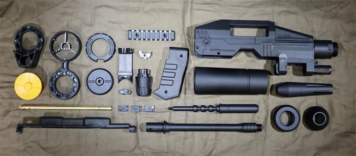 DYTAC OMG RX-78 XBR-M-79-07G Beam Rifle Conversion Kit For TM G18C GBB 10