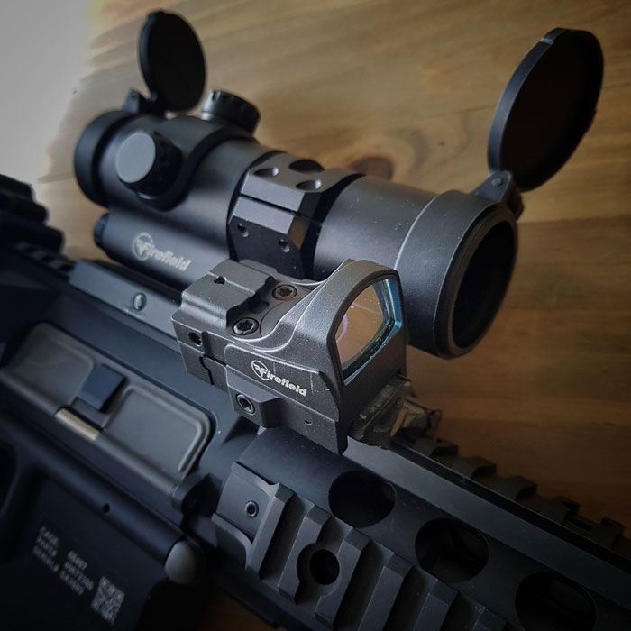 Firefield Impact Mini Reflex Sight w/ 45 degree mount