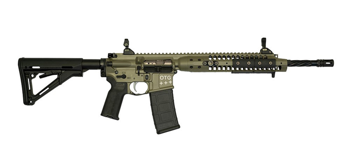 LWRC X OTG Limited Edition Collaboration IC-A5 5.56 Bazooka Green Rifle 02 