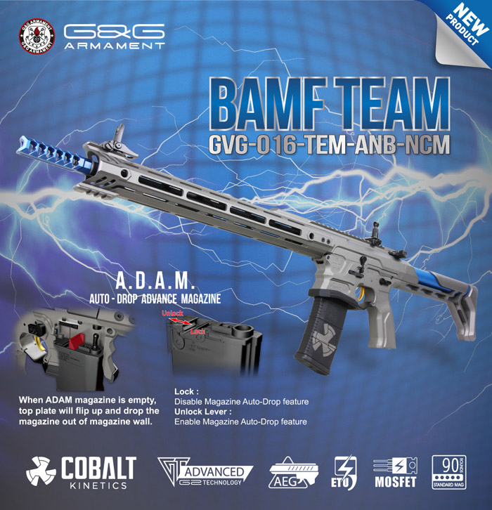 G&G Armament & Cobalt Kinetics BAMF 02