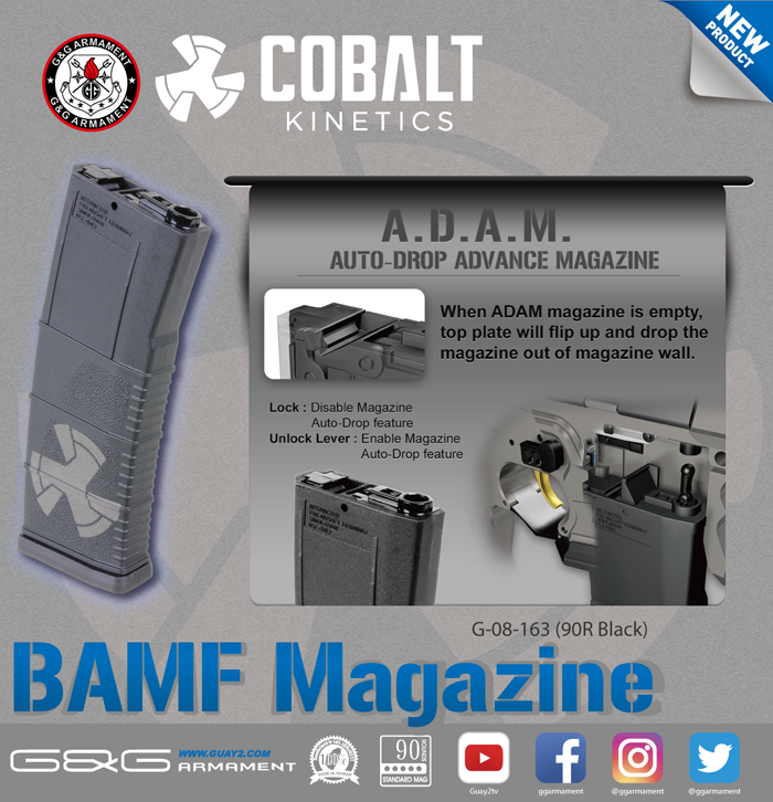 G&G Cobalt Kinetics Auto-Drop Advance Magazine 02