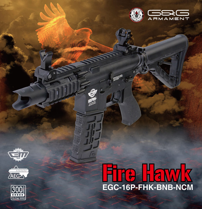 G&G Armament CM16 Firehawk 02