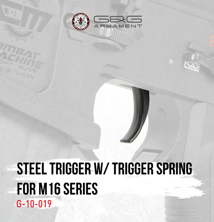 G&G Steel Trigger w/ Trigger Spring For GR16 Series 02