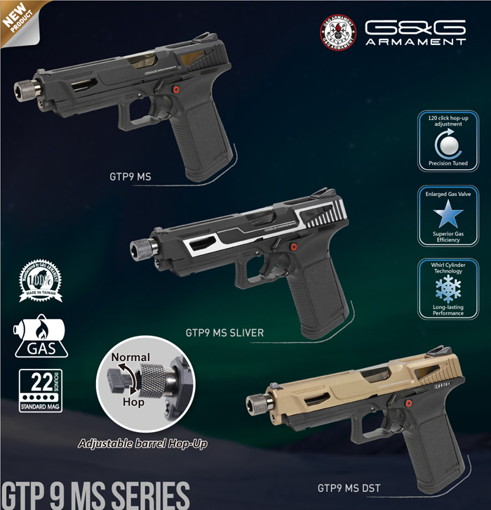 G&G GTP 9 MS Metal Slide Series 02