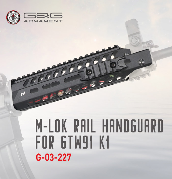 G&G M-LOK Rail Handguard For GTW91K1 02
