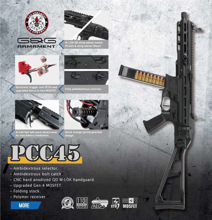 G&G Armament PCC45 AEG