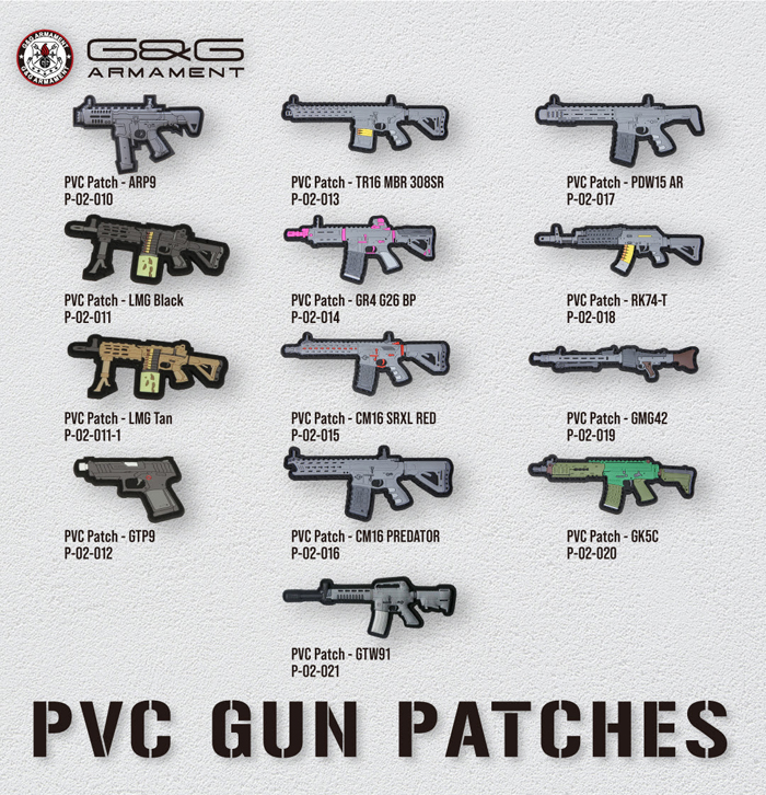 G&G Armament PVC Patches 02
