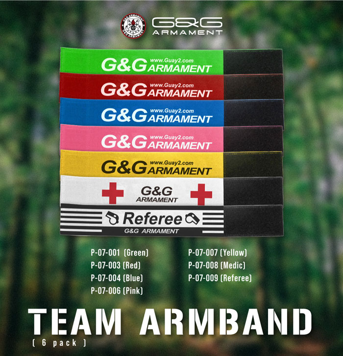 G&G Armament Team Armbands  02