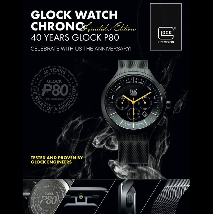 GLOCK P80 40-Year Anniversary Watch