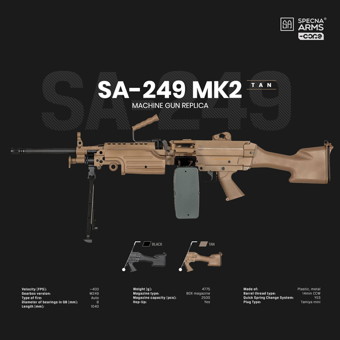 Gunfire Specna Arms SA-249 06