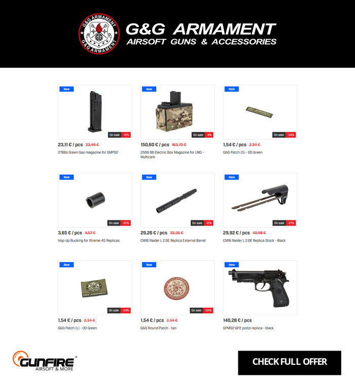 Gunfire G&G 29 July 2020