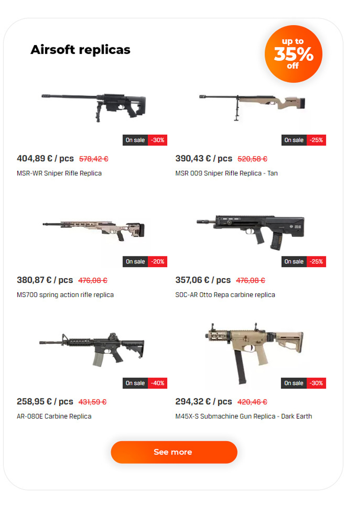 Gunfire Autumn Clearance Sale 2022 03