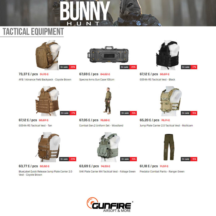 Gunfire Bunny Hunt Sale 2021 | Popular Airsoft: Welcome To The Airsoft ...