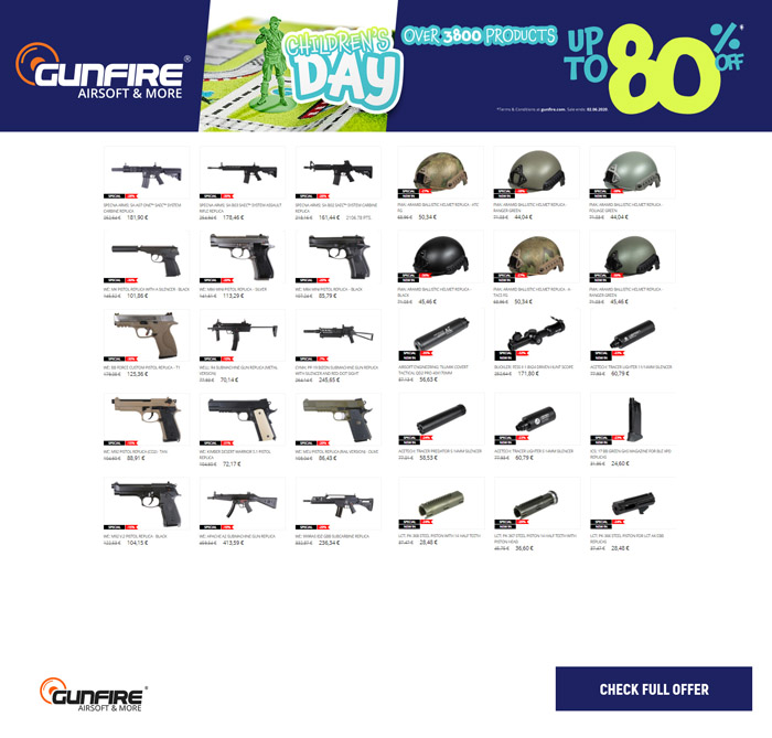Gunfire Children's Day Sale 2020 02
