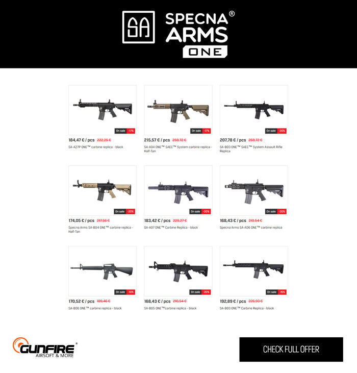 Gunfire Specna Arms 10 Sept 2020