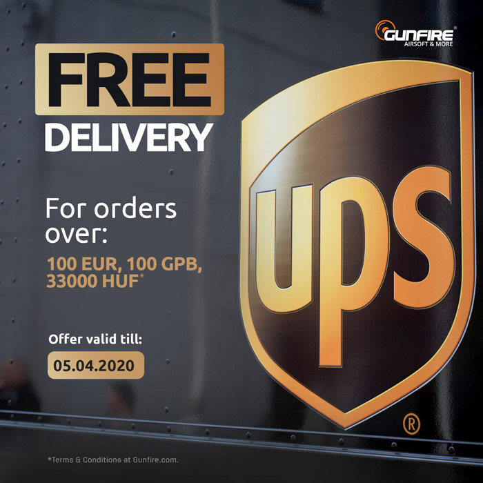 Gunfire UPS Free Delivery