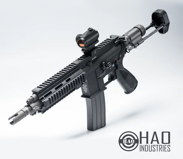 HAO Industries HK416C Conversion For Marui M4 MWS GBB 02