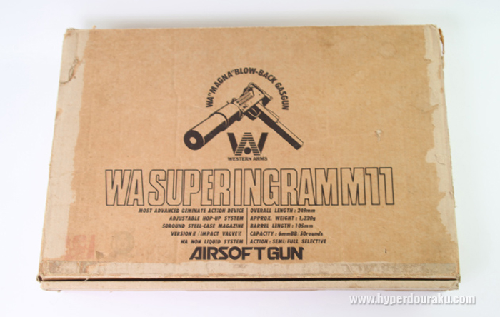 Hyperdouraku: Vintage Airsoft Review: WA Super Ingram M11 04