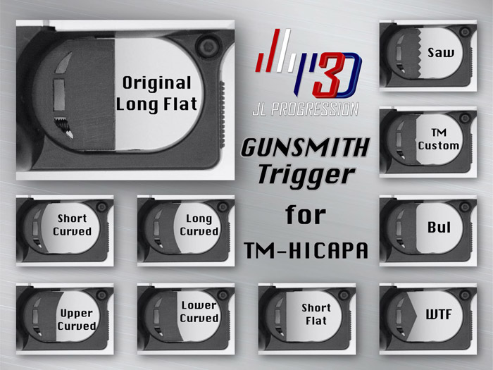 JLP Custom 3D-Printed Triggers For TM Hi-Capa Pistol 02