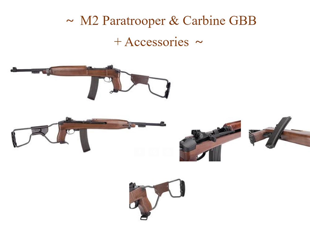 King Arms M2 Paratrooper & Carbine GBBs 03