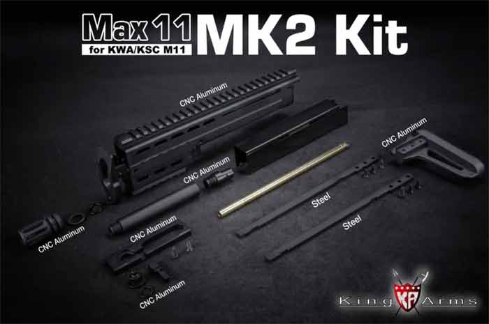 King Arms Max 11 MK12 Kit for KWA/KSC M11 02