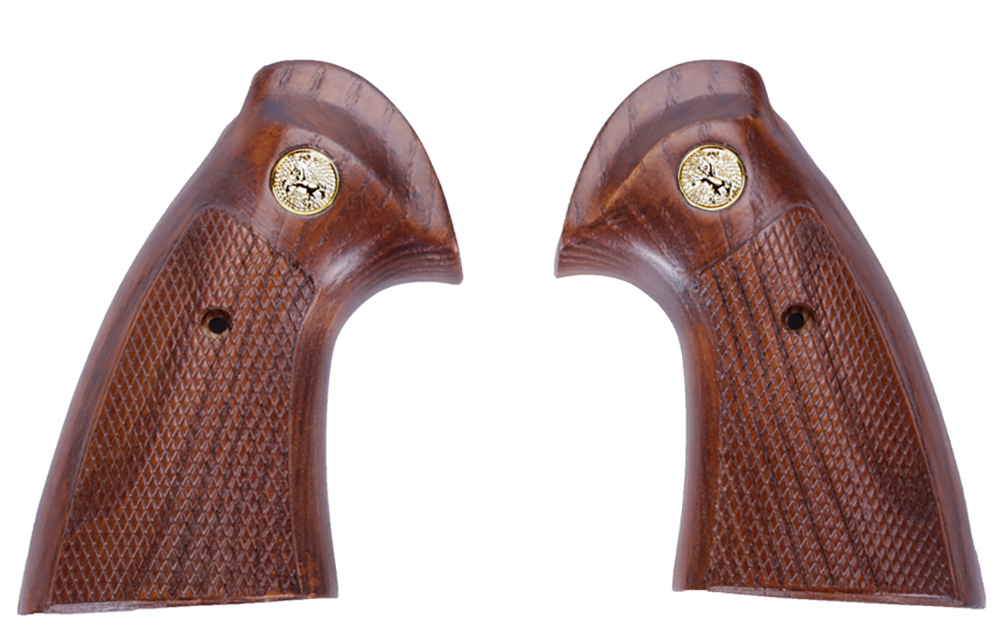 King Arms  Real Wood Grip Panel For Python 357/Evil Gas Series 02
