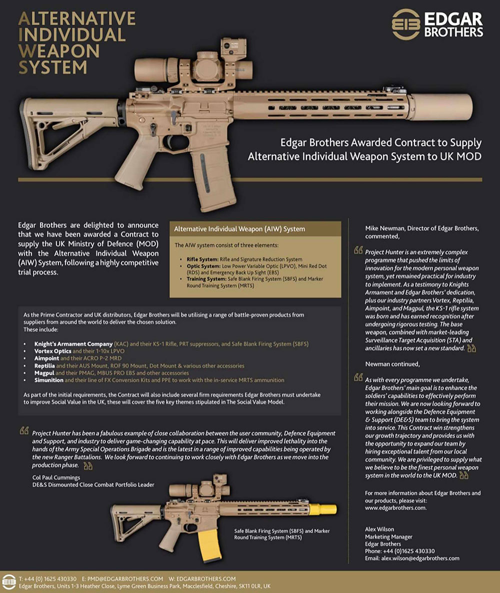 Uks Royal Marine Commandos And Ranger Regiment To Get The New L403a1 Assault Rifle Popular 1577