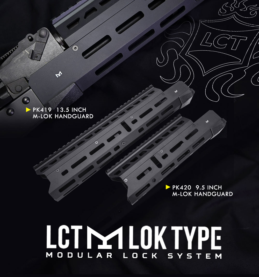 LCT M-Lok LCKM/LCK104 AEG & M-Lok Handguard Series 02