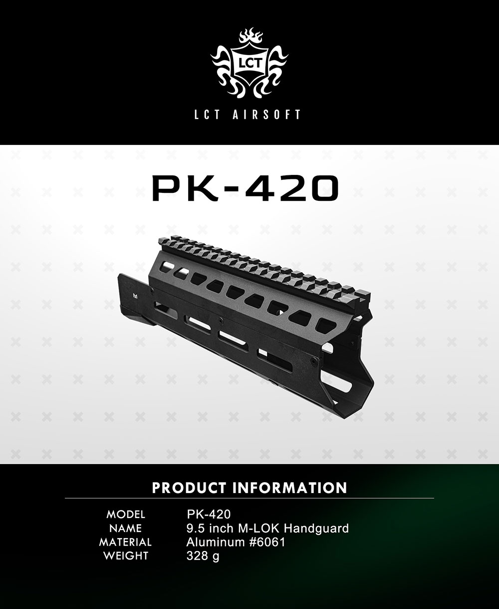 LCT M-Lok LCKM/LCK104 AEG & M-Lok Handguard Series 04
