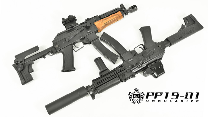 LCT Airsoft PP-19-01 Modularize Series 12