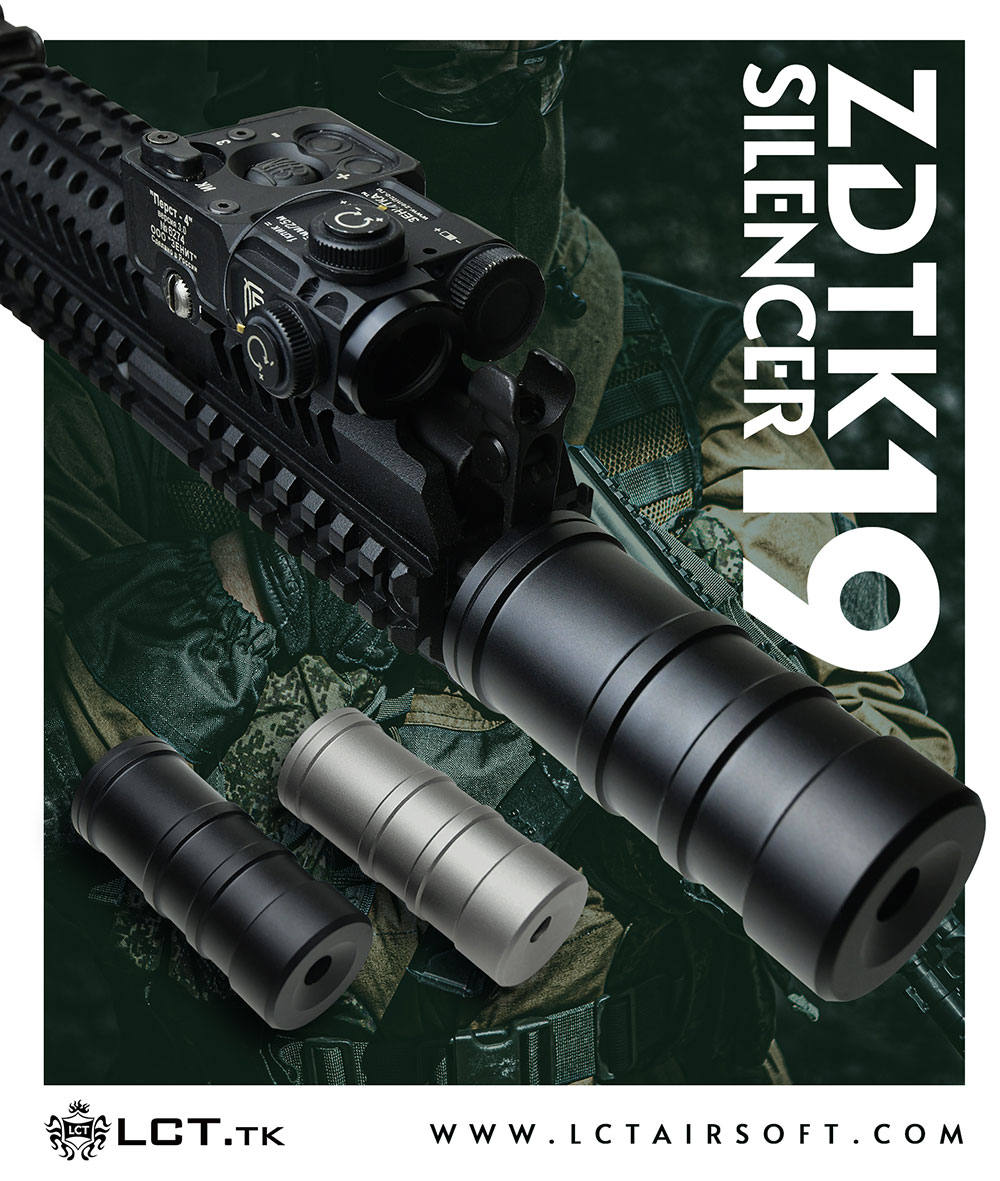 LCT Airsoft PP-19-01 Silencer & Silencer With Tracer Unit 02