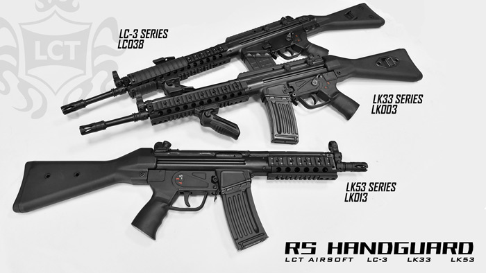 LCT Airsoft RS Handguards For LC-3, LK33 & LK53 Series 02