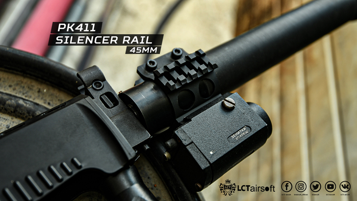 LCT Airsoft Silencer Rails For AS VAL/VSS Vintorez 07