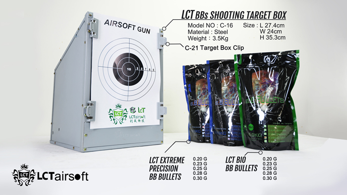 LCT Airsoft BBs Shooting Target Box 02