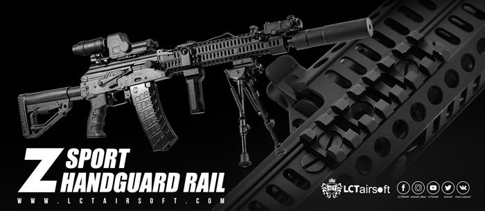 LCT Airsoft AS VAL Parts & Z Sports Handguard 06