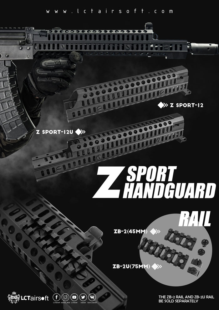 LCT Airsoft AS VAL Parts & Z Sports Handguard 04